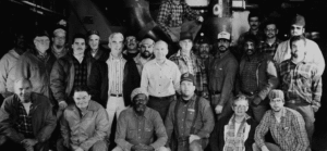 Historic group photo of Steamfitters Local Union 449 members